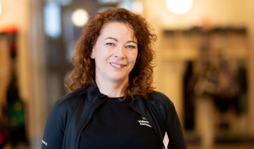 Porträtt av Monika på Städservice