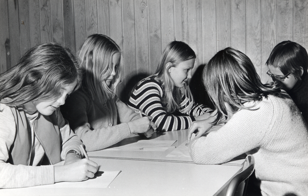 Hobbyverksamhet  på  Ekebygården
