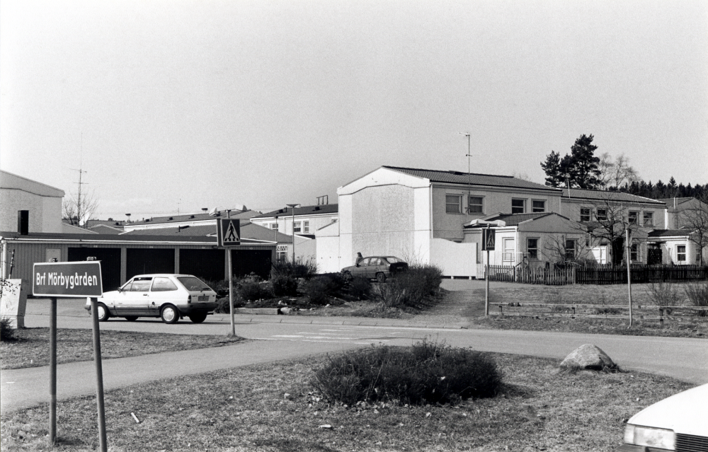 Mörbygården, bostadsområde norr om Vallentuna centrum och väster om Mörby gård