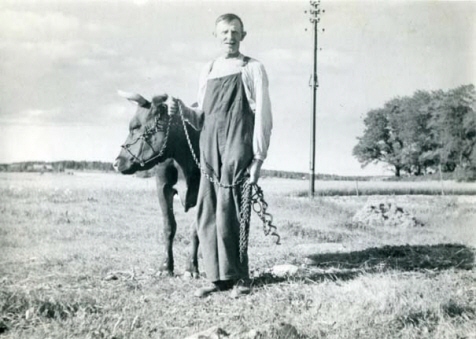 Viktor Holm, lantbrevbärare och kyrkovaktmästare