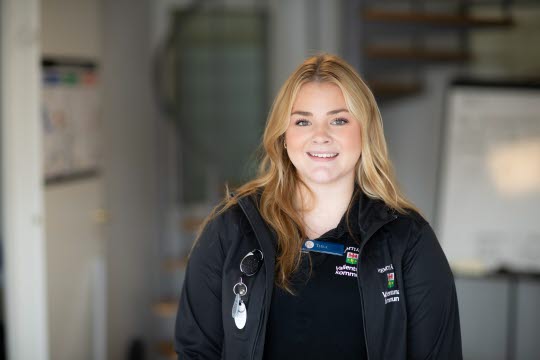 Porträtt av Thea