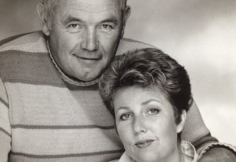 Edna Alsterlund och Ingemar ”Ingo” Johansson
