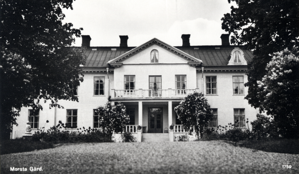 Morsta gård.

Uppgift om fotoår saknas, men troligen första delen av 1900-talet.