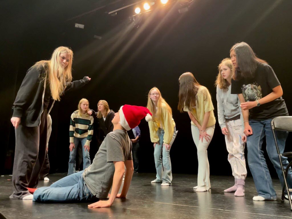 Skådespelare på Tjuvarnas jul