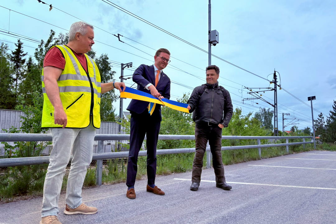 Invigning av kamerabevakning