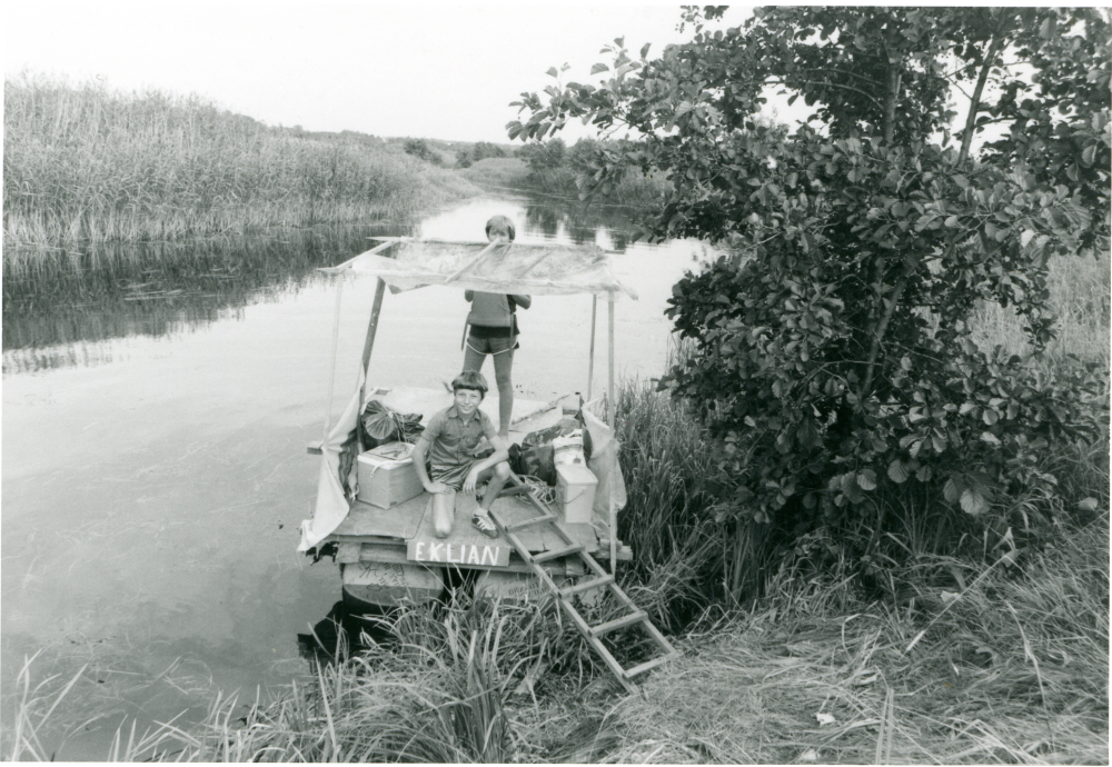 Flottsegling på Husaån med Magnus Andersson och Henrik Lindell.
Foto och uppgifter: Fredrik Andersson.