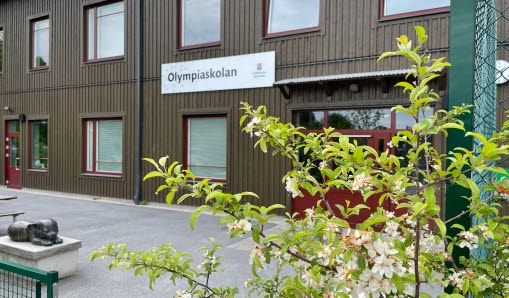 Olympiaskolans entré