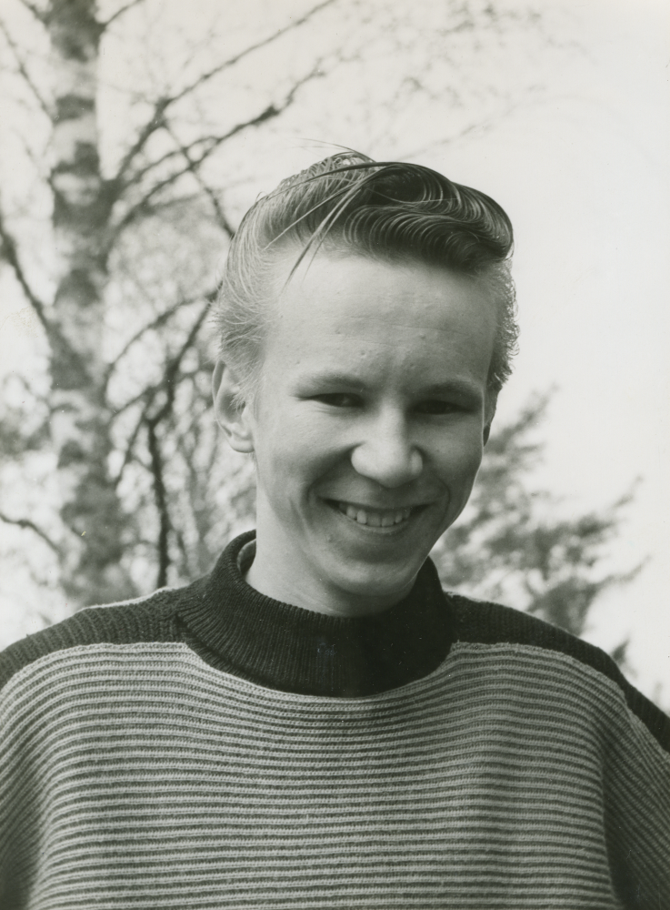 Timo Ekholm vid Ekskogens gård.