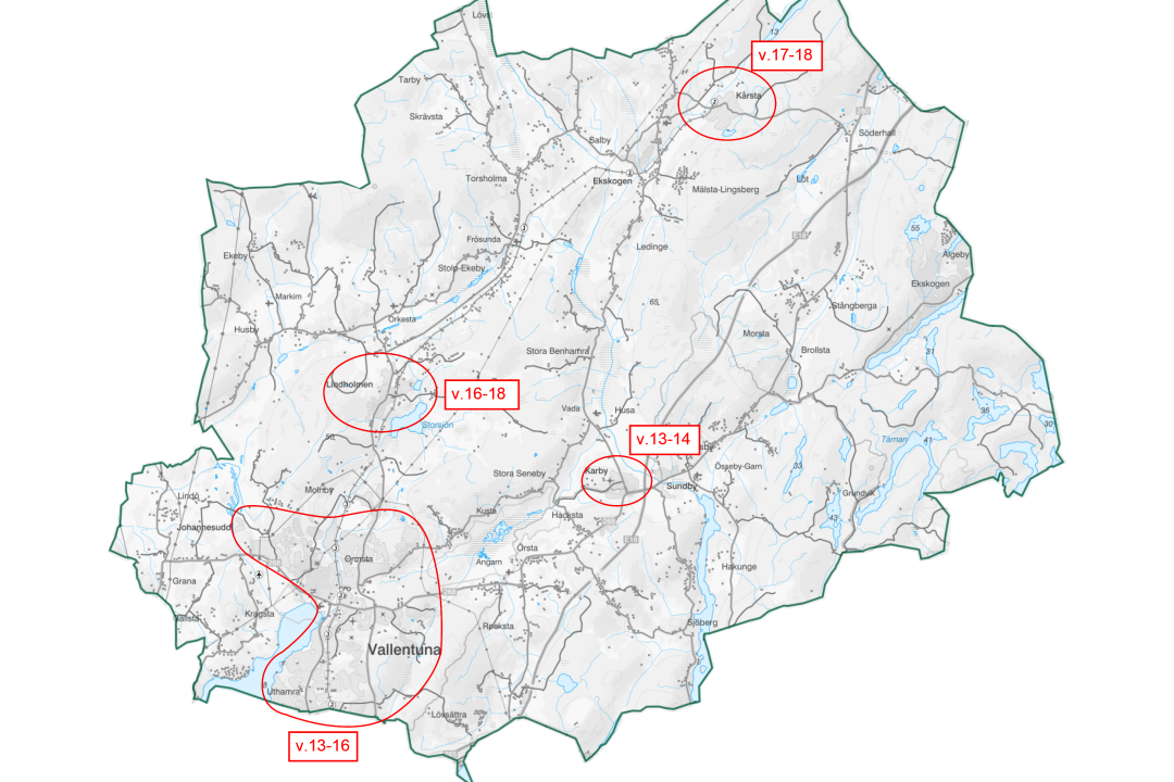 Sandsopningskarta 2026