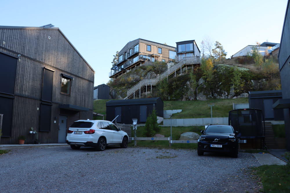 Bebyggelse i södra Vallentuna intill Arkils tingstad