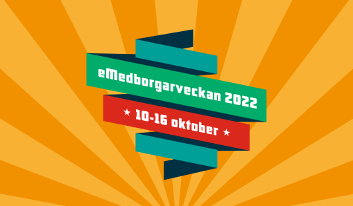 eMedborgarveckan 2022 logotype