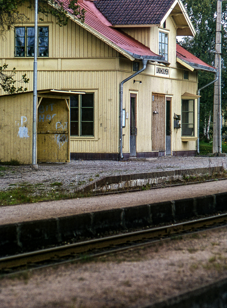 Lindholmens station.
Bildserie: Vallentuna på 1960-talet.