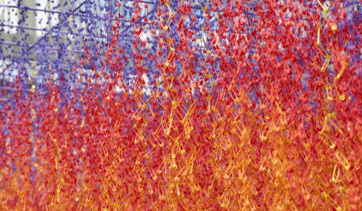 Tereuma, Cecilia Ömalm Krajcikova 2012. Skulpturen står utanför Vallentuna Kulturhus