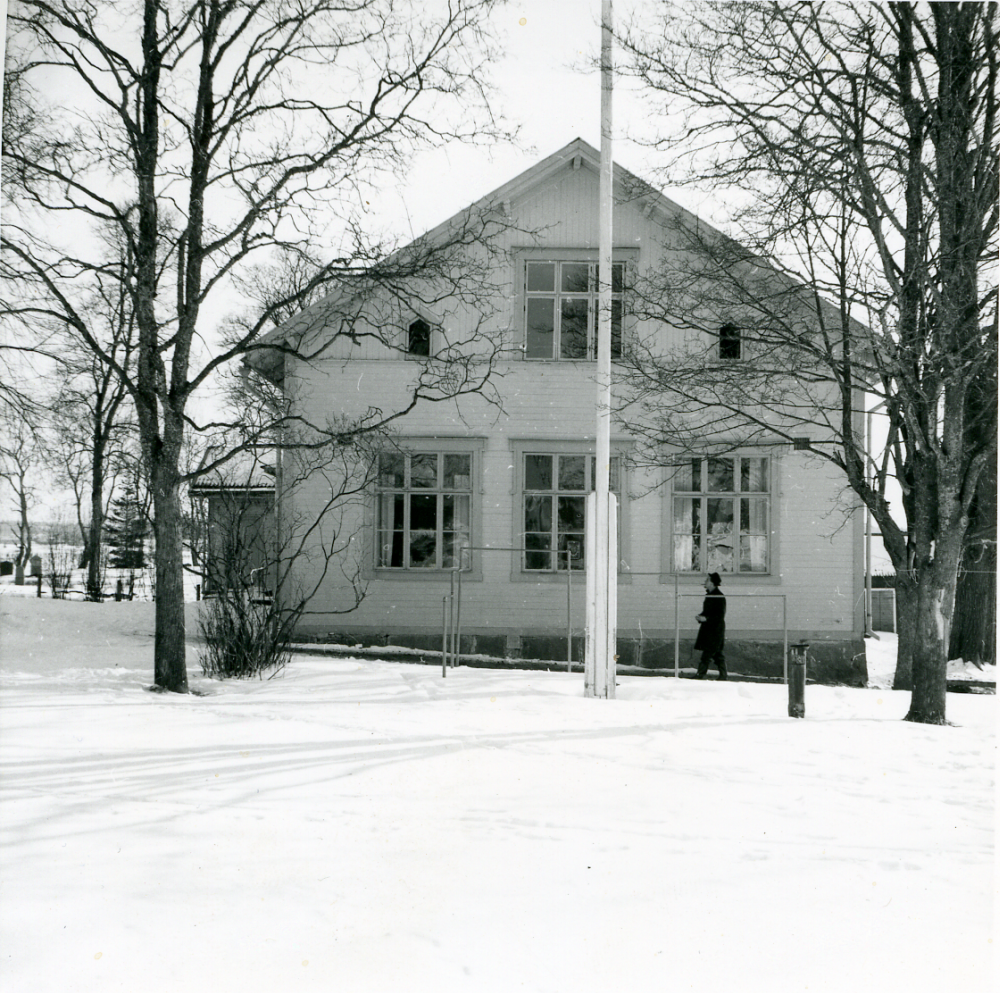 Frösunda kyrkskola. Okänt år men troligen på 1960-talet.