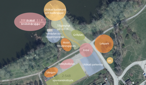 Konceptskiss, Gustavs udde