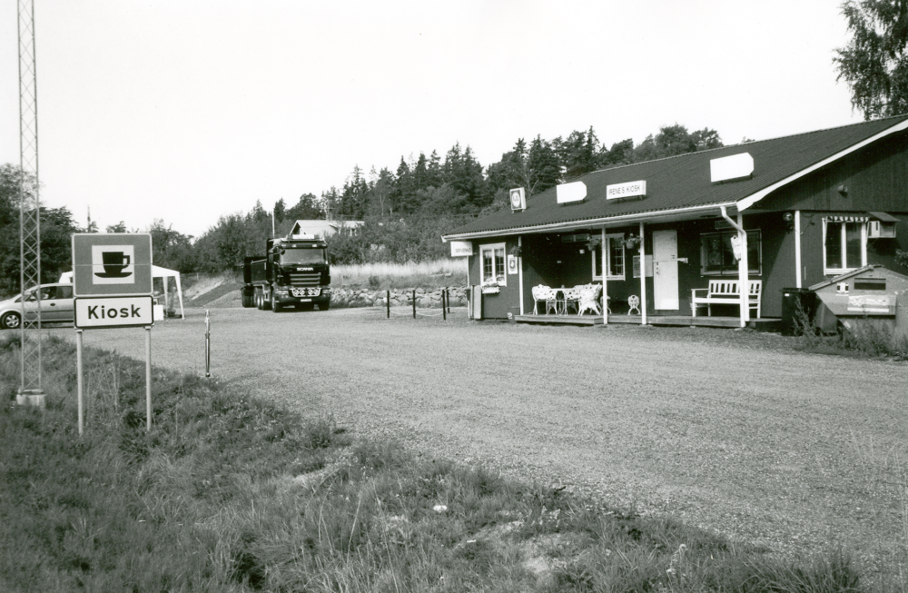 Irene´s kiosk vid väg 268 mellan Vallentuna och Upplands Väsby