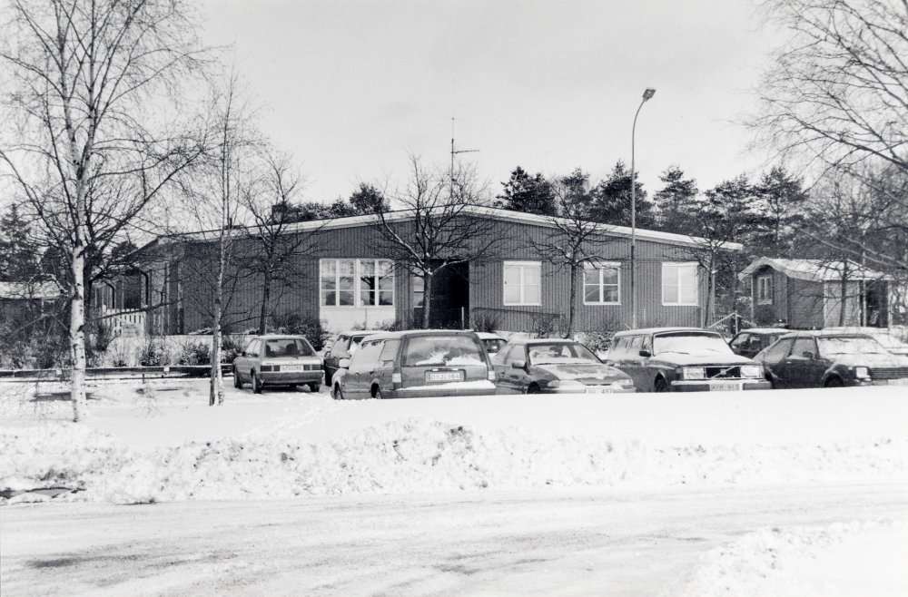 Daghemmet Kantarellen vid Allévägens slut nära bostadsområdet Sörgården
