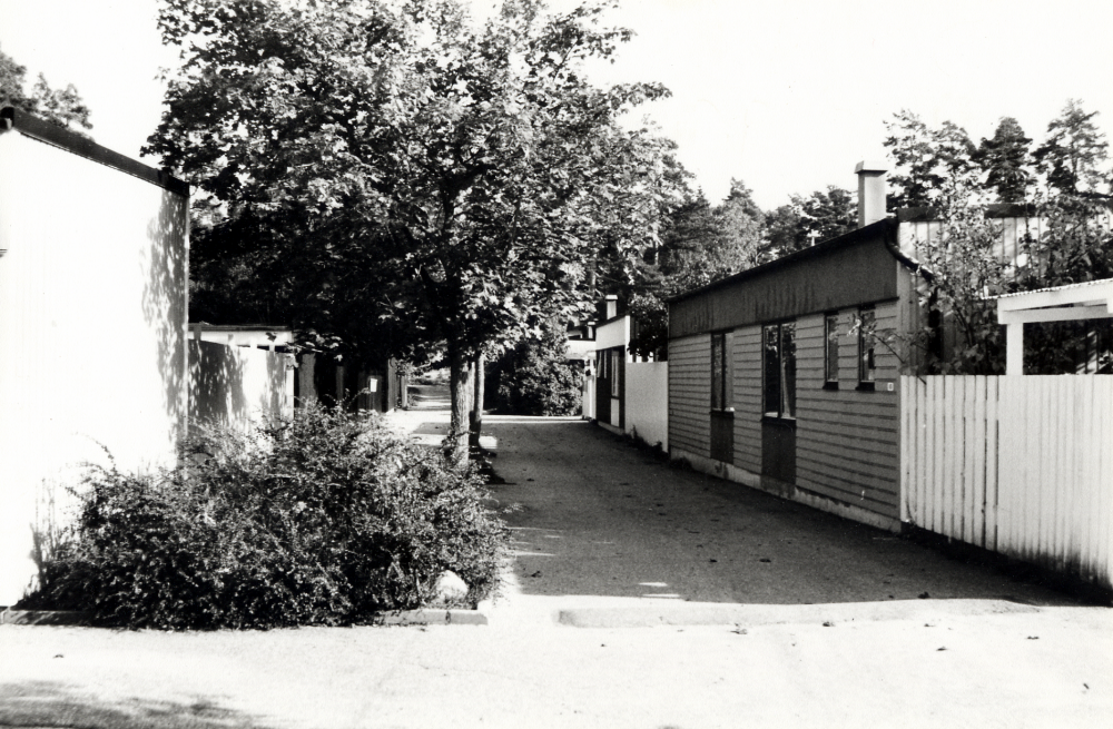 Bostadsområdet Dragonvreten i Vallentuna med gatuadress Rosengårdsvägen