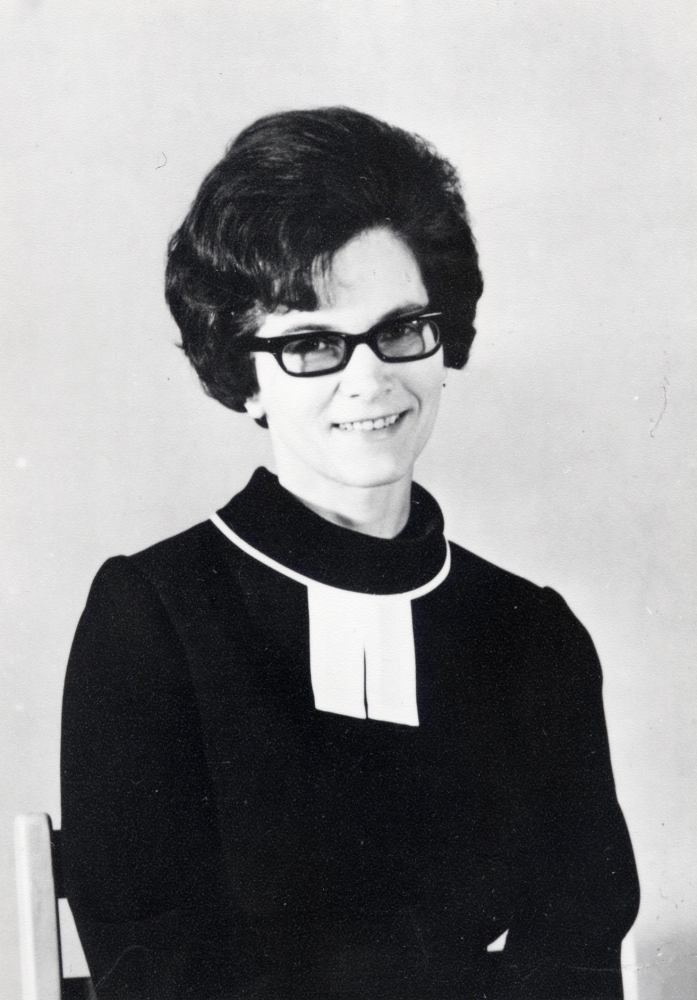 Inga-Britt Lindell var kyrkoherde i Össeby-Garns församling 1975-1980