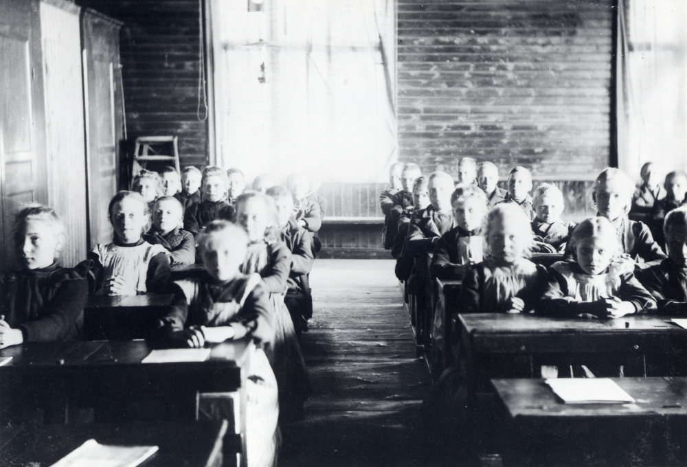 Interiör  från  Frösunda skola