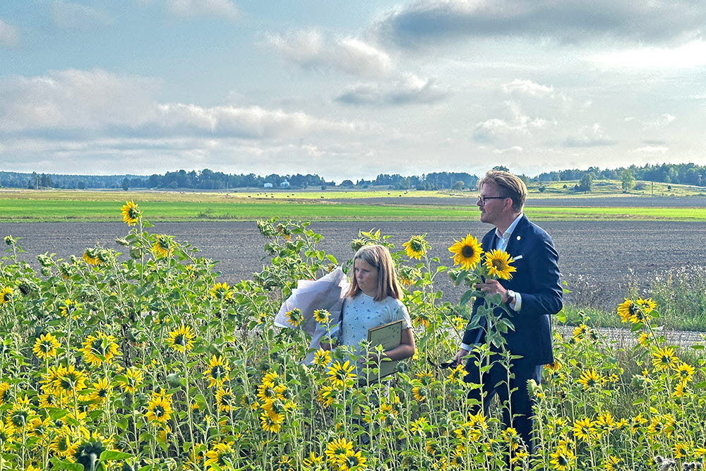 Sigrid Jansson och Johan Skog