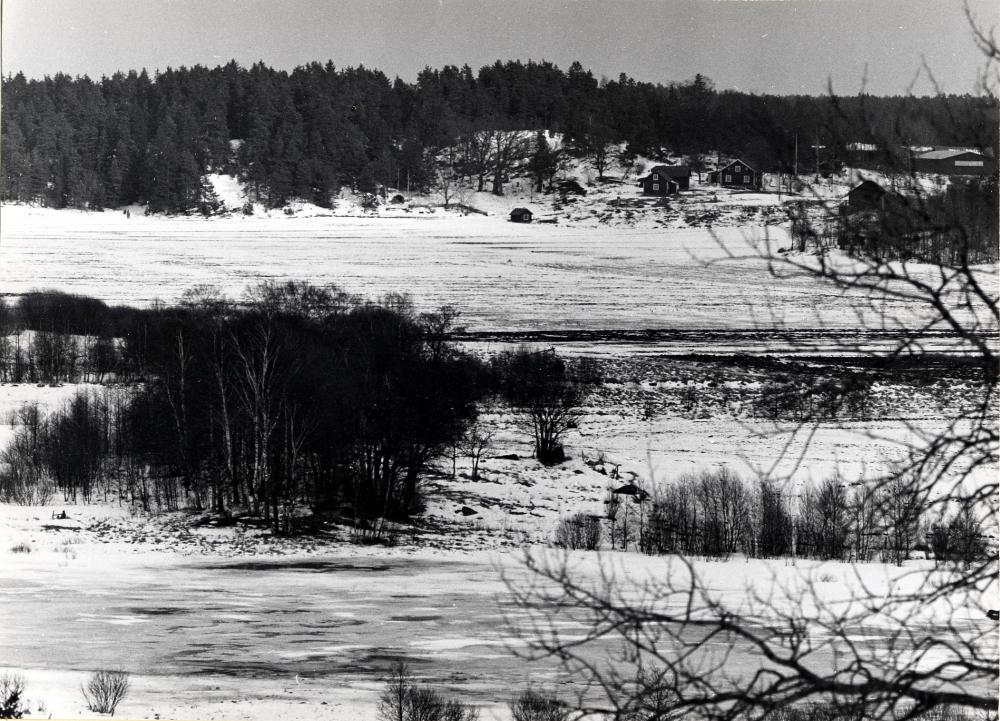 Utsikt från Klosterbacken mot Örsta gård och Angarnssjöängen