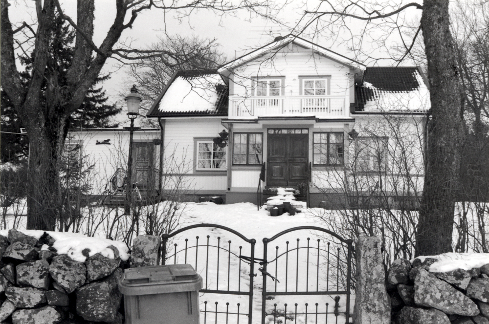 Foderby gård i Vallentuna vintern 1998