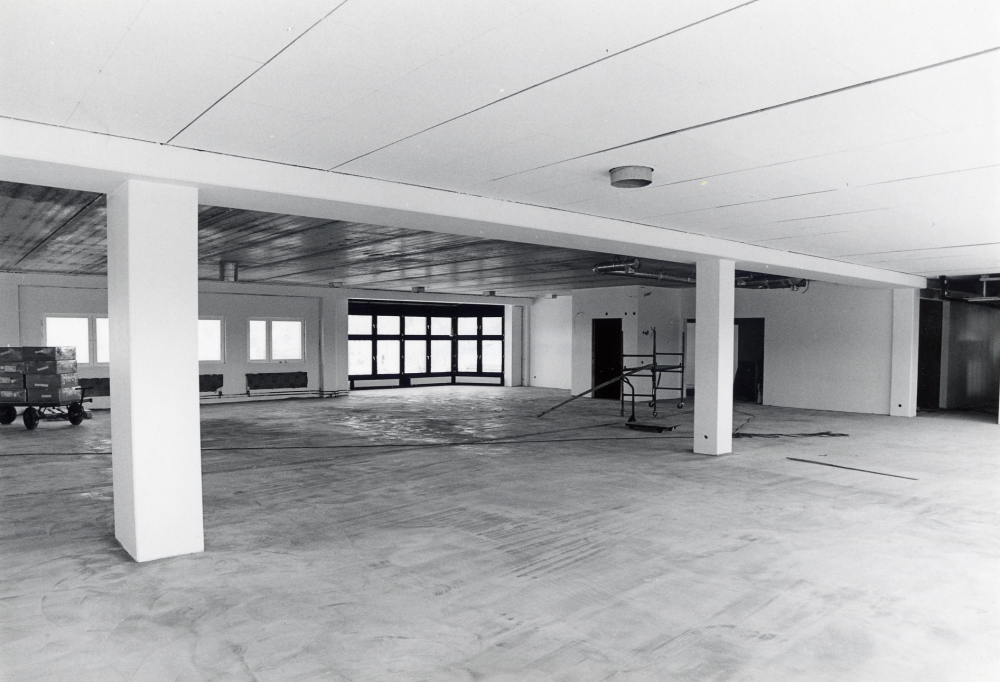 Försäkringskassans nya lokaler byggs i Tärningen på plan 3.  Ännu har ingen inredning kommit på plats