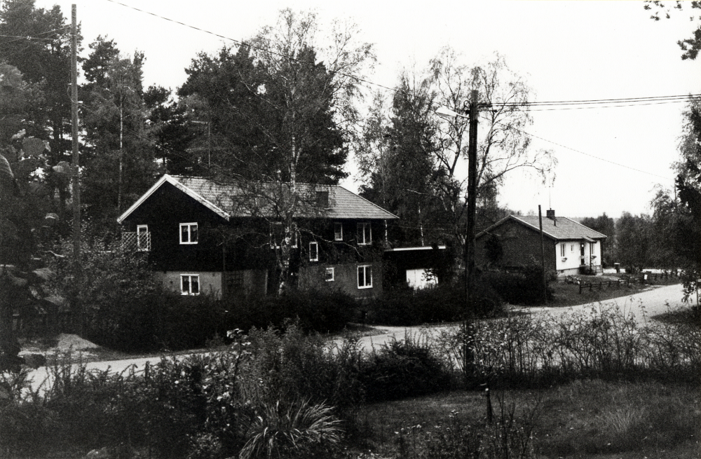 Villabebyggelse i Ormsta. Norrängsvägen19 och 21.  Husen byggdes i början av 1960-talet.  De flesta hus i området levererades av Nivis-hus, tillverkade av Svenska Trähus