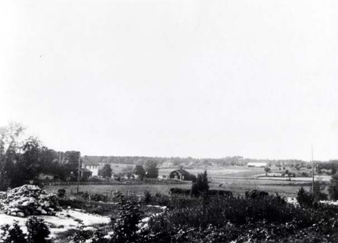 Utsikt från Schramsta mot Ormsta gård