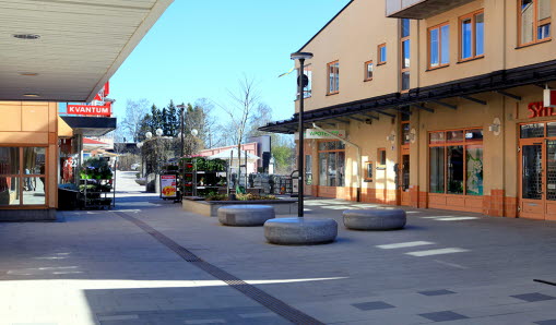 Vallentuna Centrum, gångstråket