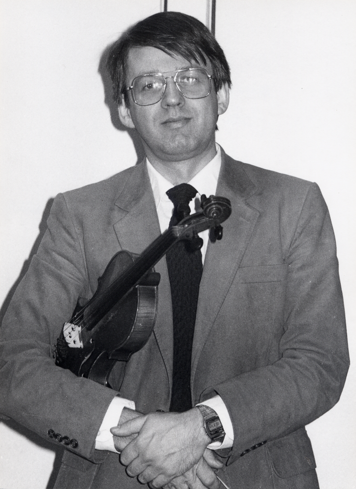 Rektor för Vallentuna musikskola, Göran Berg tilträdde sin tjänst höstterminen 1985