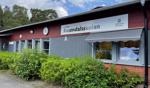 Rosendalsskolans skolbyggnad