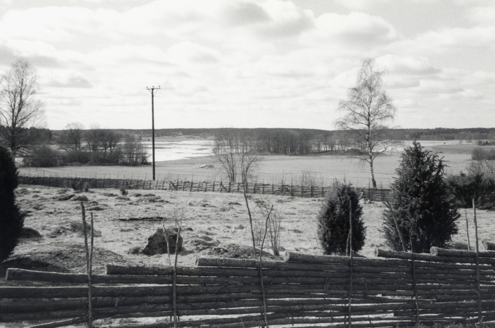 Utsikt över Angarnssjöängen med Skesta hage i förgrunden