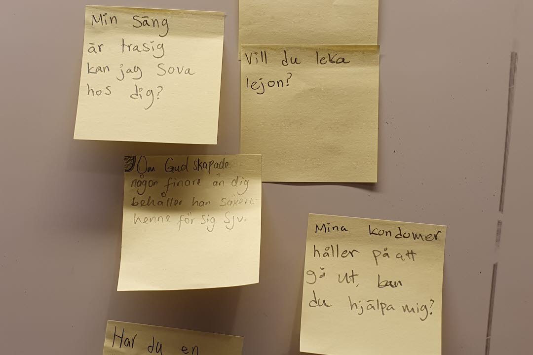 Post it-lappar