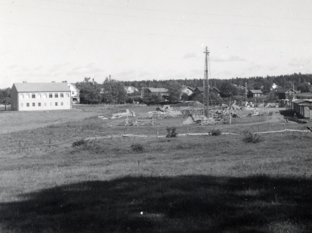 Första etappen färdigbyggd på  Vallentuna kommunalhus
