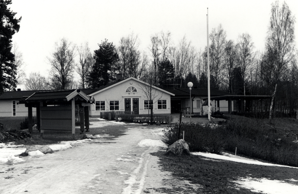 Vallentuna golfklubb i Veda. Klubbhuset med restaurang har ännu inte öppnat för säsongen