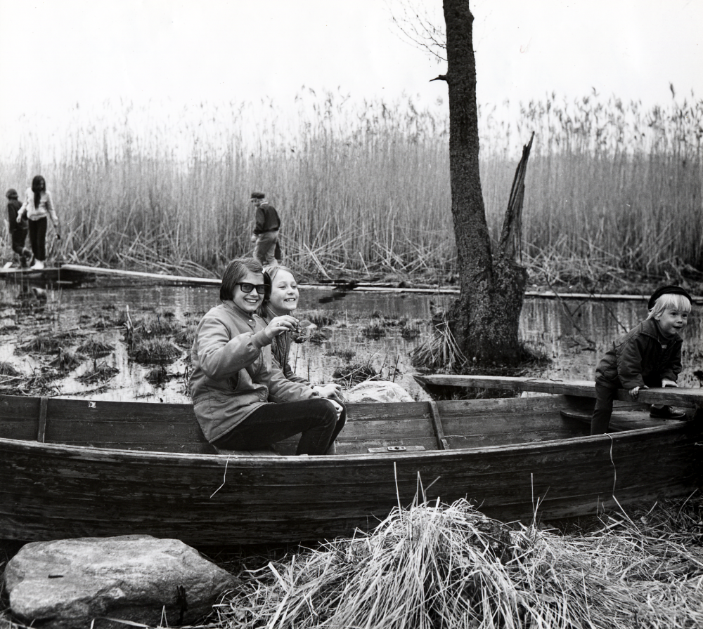 Fotokurs  på  utfärd  i  Vallentunasjön