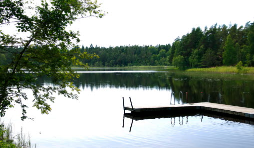 Bergsjöns badplats