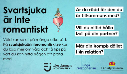 Svartsjuka är inte romantiskt