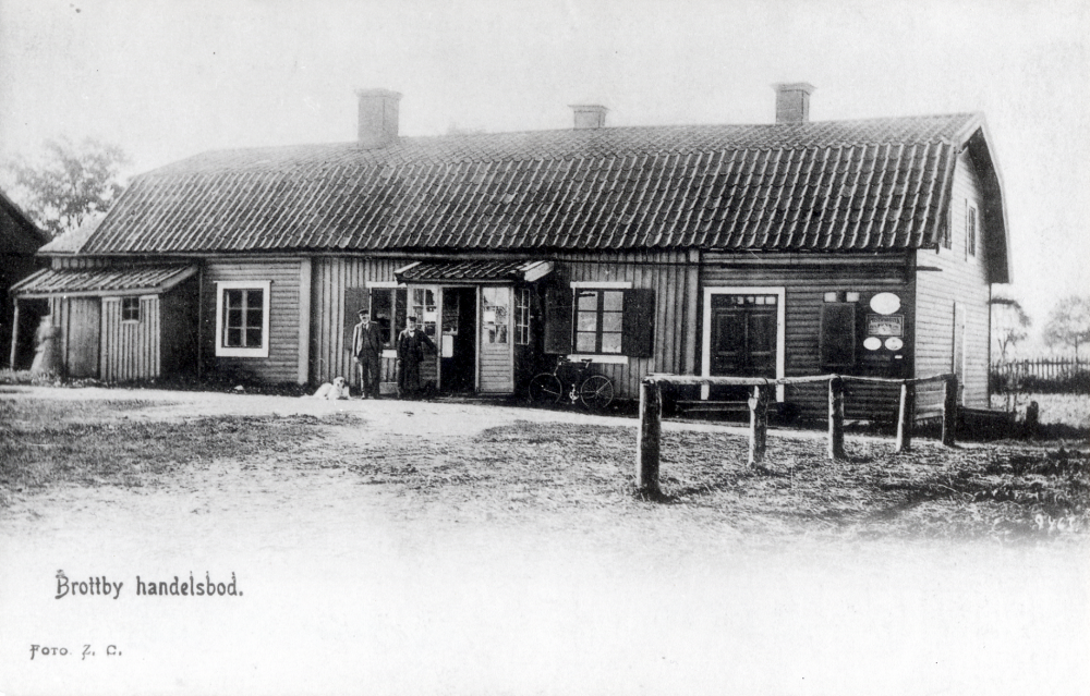 Brottby handelsbod vid Garnsbro
