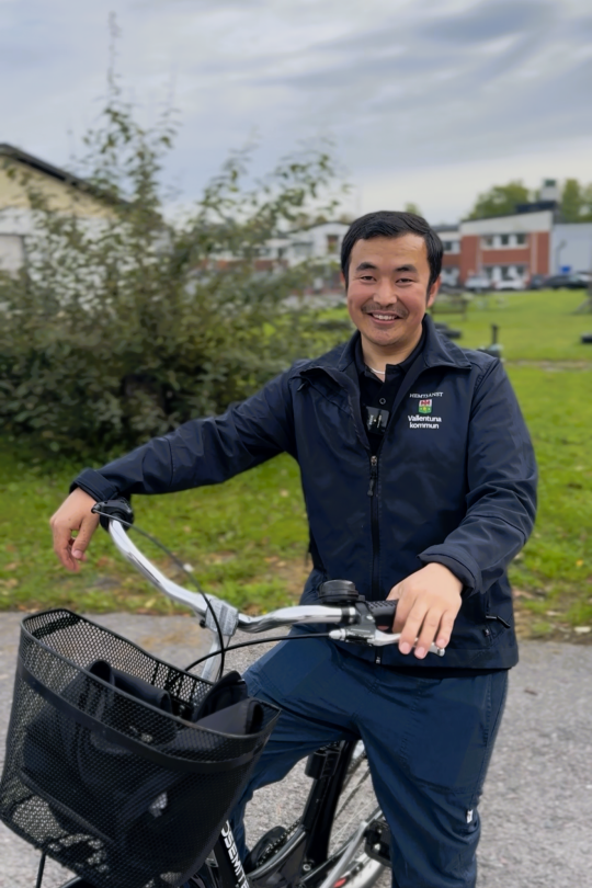 Porträtt av Hussein