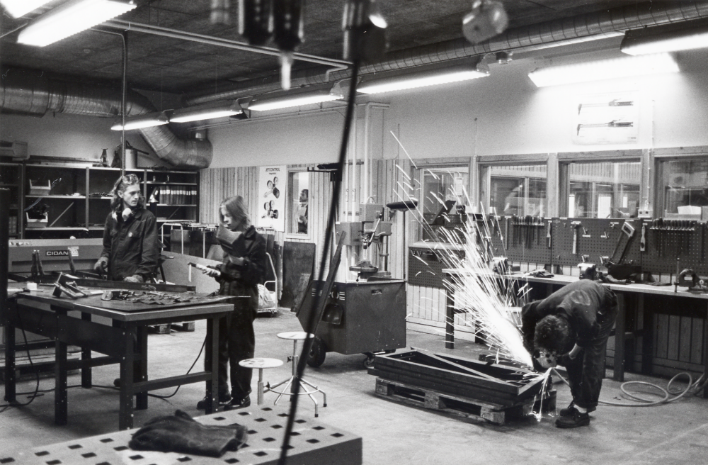 Vallentuna gymnasium.  Verkstadsteknisk linje