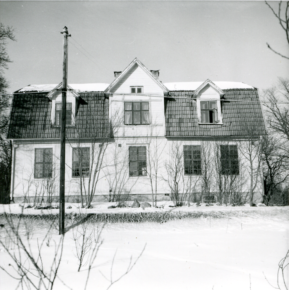Markim-Orkesta folkskola. Okänt år men troligen på 1960-talet.