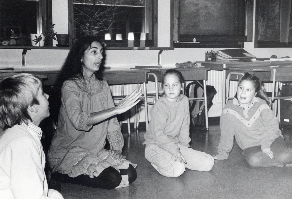 Rytmik med Almudena Arques i Vallentuna musikskola