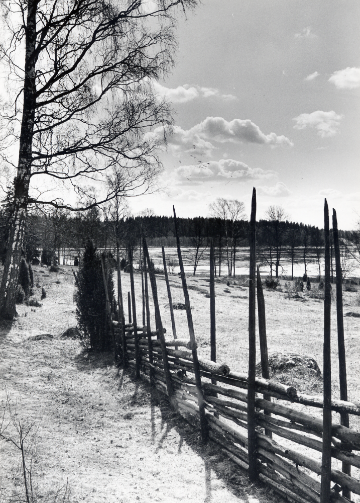 Angarnssjöängen  med  Skesta hage  i förgrunden