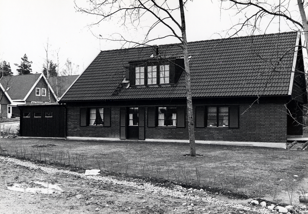 Dalavägen i Ormsta exempel på modern villabebyggelse under 1970-talet
